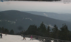 Lysá hora, pohled na východ