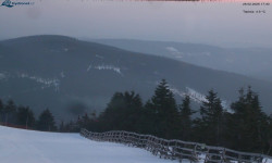 Lysá hora, pohled na východ