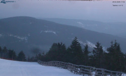 Lysá hora, pohled na východ