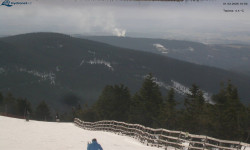 Lysá hora, pohled na východ