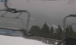 Lysá hora, pohled na východ