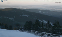 Lysá hora, pohled na východ