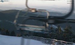 Lysá hora, pohled na východ