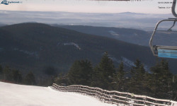 Lysá hora, pohled na východ