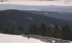 Lysá hora, pohled na východ