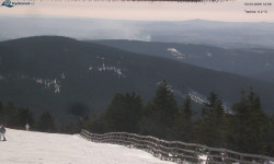 Lysá hora, pohled na východ