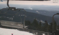 Lysá hora, pohled na východ