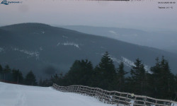 Lysá hora, pohled na východ