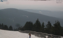 Lysá hora, pohled na východ