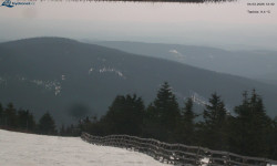 Lysá hora, pohled na východ