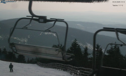 Lysá hora, pohled na východ