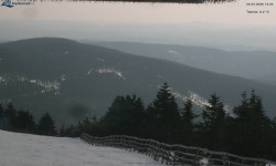 Lysá hora, pohled na východ