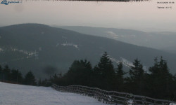 Lysá hora, pohled na východ