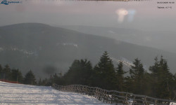 Lysá hora, pohled na východ