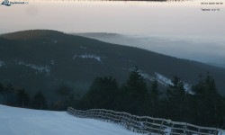 Lysá hora, pohled na východ