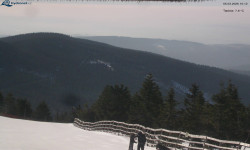 Lysá hora, pohled na východ