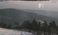 Lysá hora, pohled na východ