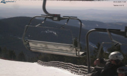 Lysá hora, pohled na východ