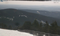 Lysá hora, pohled na východ