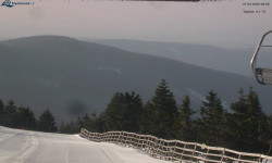 Lysá hora, pohled na východ