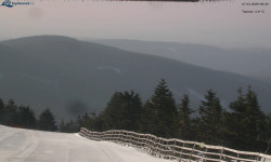 Lysá hora, pohled na východ