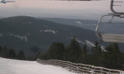 Lysá hora, pohled na východ