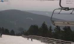 Lysá hora, pohled na východ