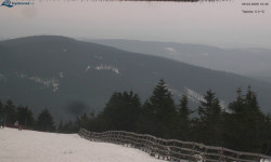 Lysá hora, pohled na východ