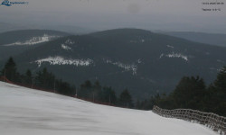 Lysá hora, pohled na východ