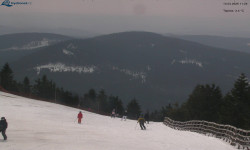 Lysá hora, pohled na východ