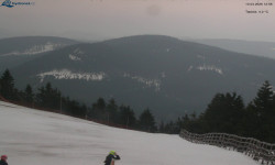 Lysá hora, pohled na východ