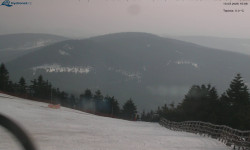 Lysá hora, pohled na východ