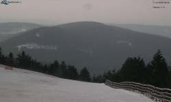 Lysá hora, pohled na východ