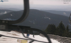 Lysá hora, pohled na východ