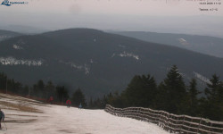 Lysá hora, pohled na východ