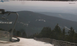 Lysá hora, pohled na východ