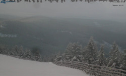 Lysá hora, pohled na východ