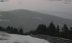 Lysá hora, pohled na východ