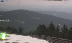 Lysá hora, pohled na východ