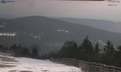 Lysá hora, pohled na východ