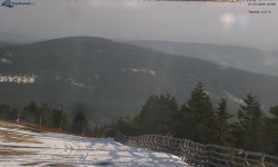 Lysá hora, pohled na východ