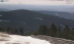 Lysá hora, pohled na východ