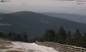 Město Rokytnice nad Jizerou - Lysá hora, pohled na východ - 23.3.2026 v 07:45