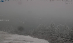 Lysá hora, pohled na východ