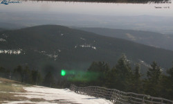 Lysá hora, pohled na východ