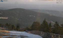 Lysá hora, pohled na východ