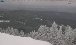 Lysá hora, pohled na východ