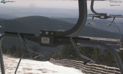 Lysá hora, pohled na východ