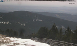 Lysá hora, pohled na východ