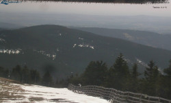 Lysá hora, pohled na východ